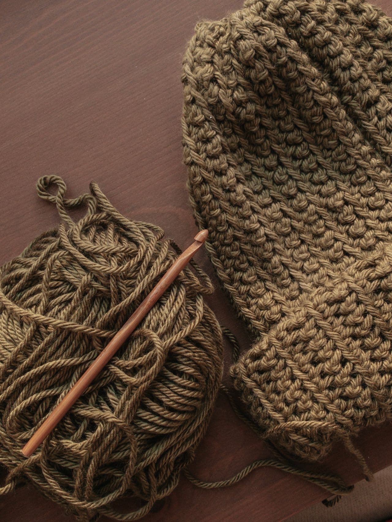 Hand-crocheted hats from Decency's Crochet Design